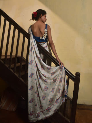 Vani Modal Saree with Blouse