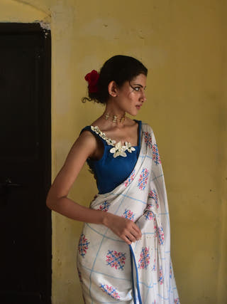 Vani Modal Saree with Blouse