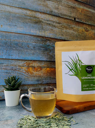 Dried Lemongrass Leaves