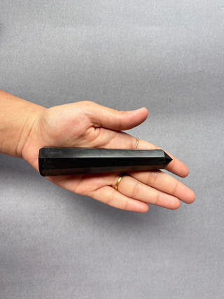 Black Obsidian Obelisk Energy Shield Point