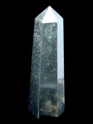 Black Obsidian Obelisk Energy Shield Point