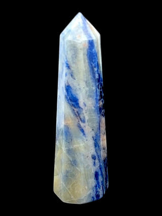 Sodalite Obelisk Intuition & Truth Stone