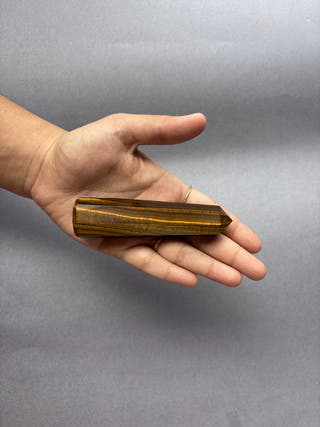 Tiger Eye Obelisk Confidence & Courage Tower