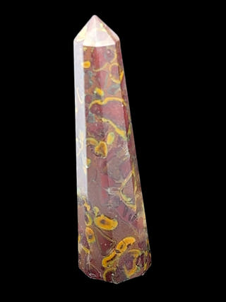 Fruit Jasper Obelisk Nurturing Earth Energy
