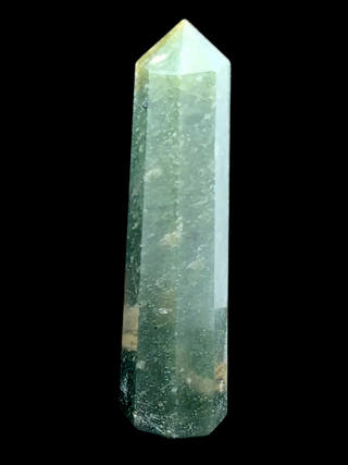 Green Mica Obelisk Natural Energy Tower