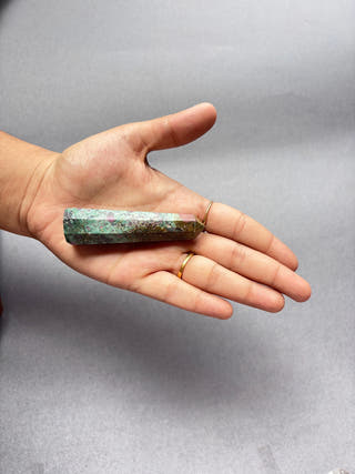 Ruby Fuchsite Obelisk Heart Awakening Tower