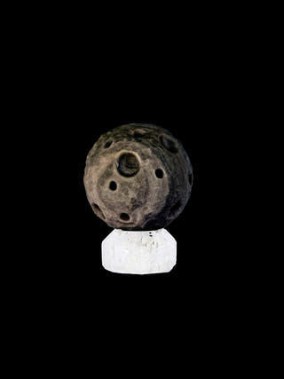 Silver Obsidian Sphere
