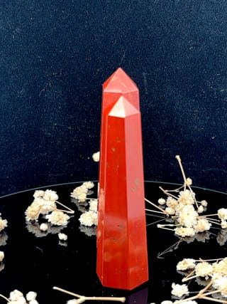 Red Jasper Obelisk Stability & Strength Tower