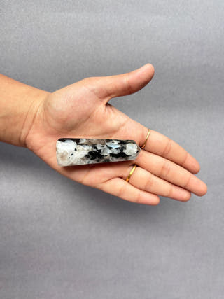 Rainbow Moonstone Obelisk Divine Feminine Energy