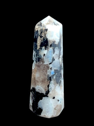 Rainbow Moonstone Obelisk Divine Feminine Energy