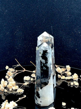 Rainbow Moonstone Obelisk Divine Feminine Energy