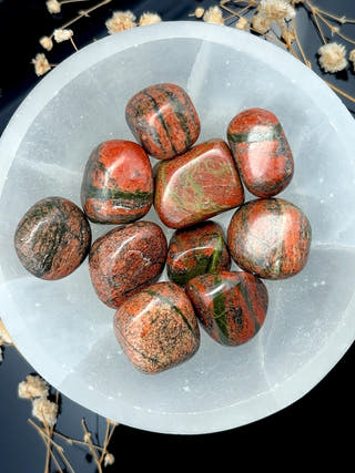 Selenite Round Charging Tray