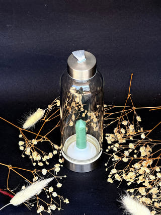 Green Aventurine Bottle