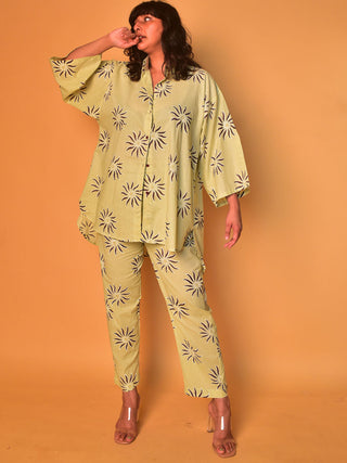 Mala Co-ord Set Why So Blue