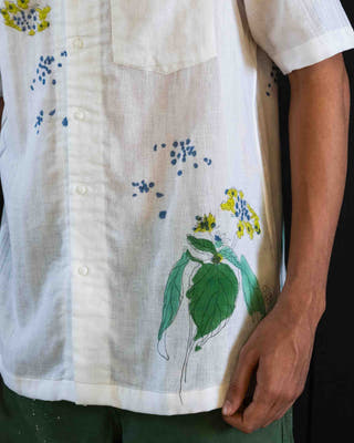 Lantana Double Gauze Cotton Shirt