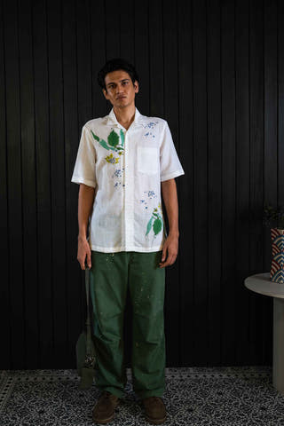 Lantana Double Gauze Cotton Shirt