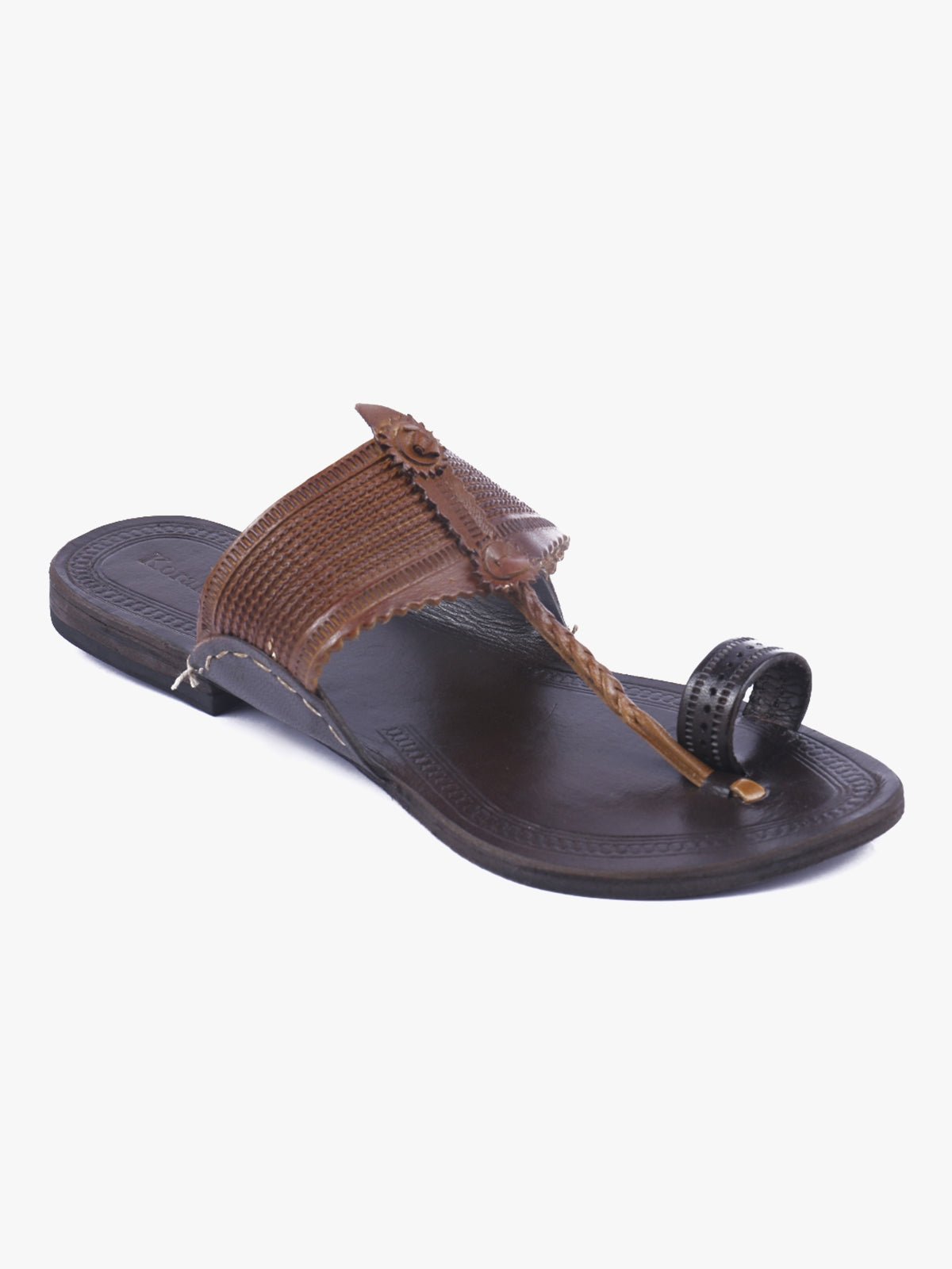Dual Tone Confort Kolhapuri Chappal image 2