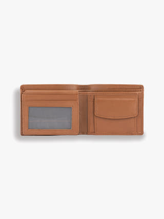 Handmade Pure Leather Light Brown Wallet