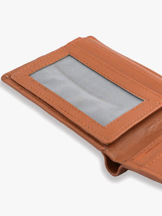 Handmade Pure Leather Light Brown Wallet