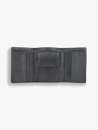 Stylish Handmade Pure Leather Black Wallet
