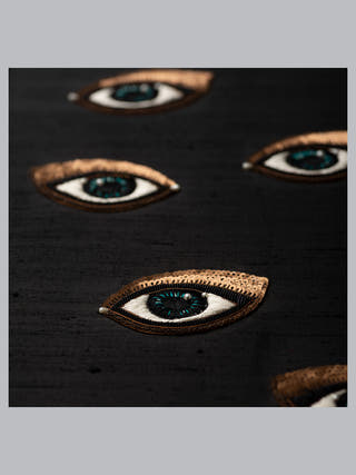 Watchers of the Night Framed Textile Art Underlyn