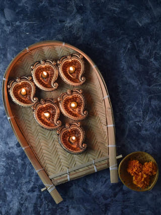 Alponso Diya | Set of 12