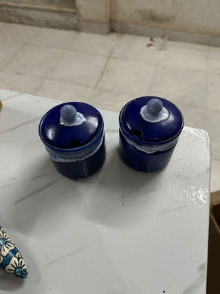 Urmi Ceramic Pickle Jars | Set Of 2