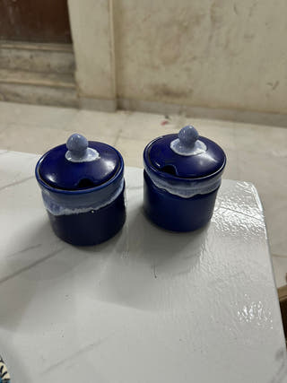 Urmi Ceramic Pickle Jars | Set Of 2