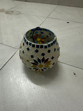 Sitara Mosaic Glass Lamp