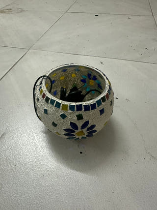 Sitara Mosaic Glass Lamp