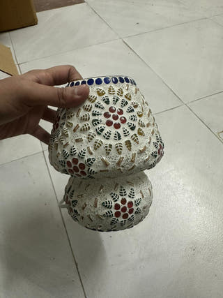 Aftab Mosaic Glass Table Lamp