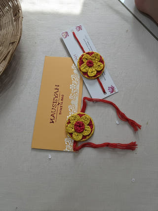 Meher Sikki Grass Handmade Rakhi