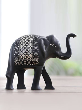 Fulzadi Handcrafted Bidriware Elephant Bidriwala