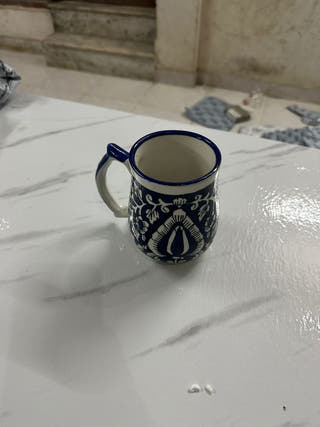 Neel-Kusum Blue Pottery Mug | Set Of 2
