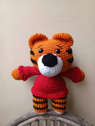 Amigurumi Tshirt Tiger Crochet