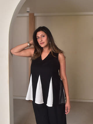 Mia Panelled Top