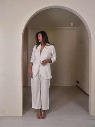 Luna Blazer Pants Set