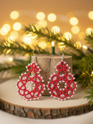 Winterberry Lace Earrings