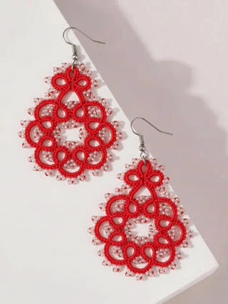 Winterberry Lace Earrings