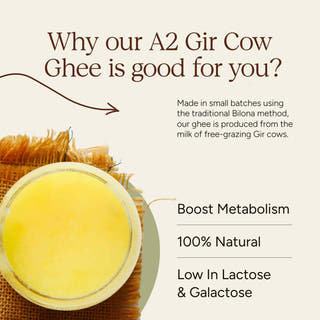 A2 Gir Cow Ghee (Bilona Churned)