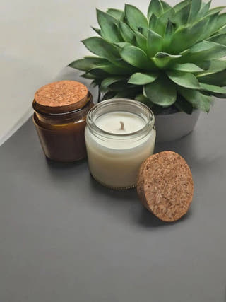 Soy Wax Candle - Glass Jar