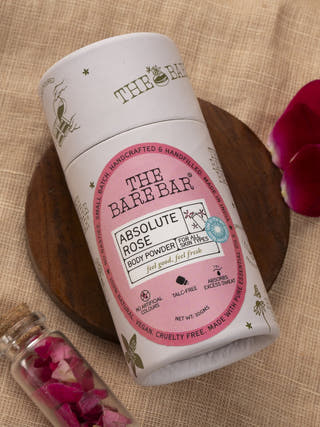Rose Body Powder (Talc free)