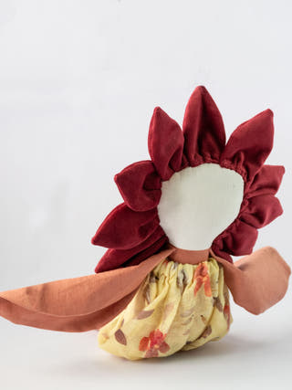 Petals Fabric Doll