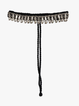 NecklaceBlack Patwa Thread Choker with Metallic DetailingKaladoraFlourish Planet