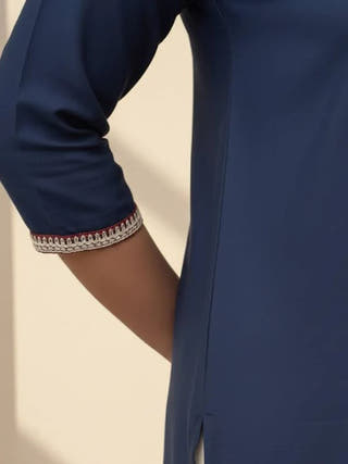 Neelam - Deep Blue Kurti