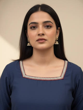Neelam - Deep Blue Kurti