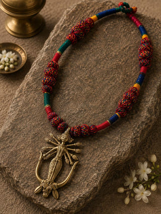 Durga Dokra Necklace