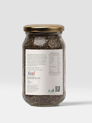 Chia Seeds Raw Rich in Antioxidants & Fibre Ecotyl