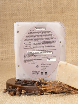 Coconut & Clove Body Scrub Bar