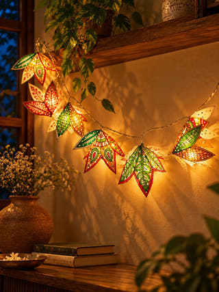 Flowers Fairy Lights Tholu Bommalata